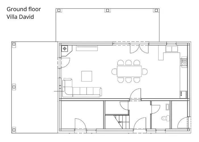 Villa David - Pet Friendly - New For 9 Person